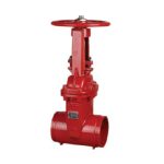 OS&Y Resilient Seated Gate Valve Grooved Ends