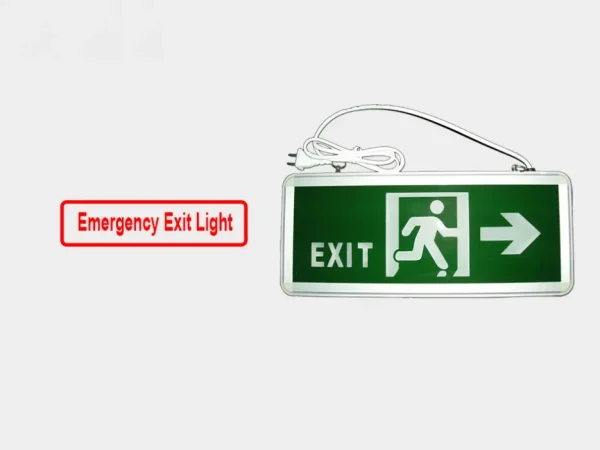 Emergency Fire Exit Light